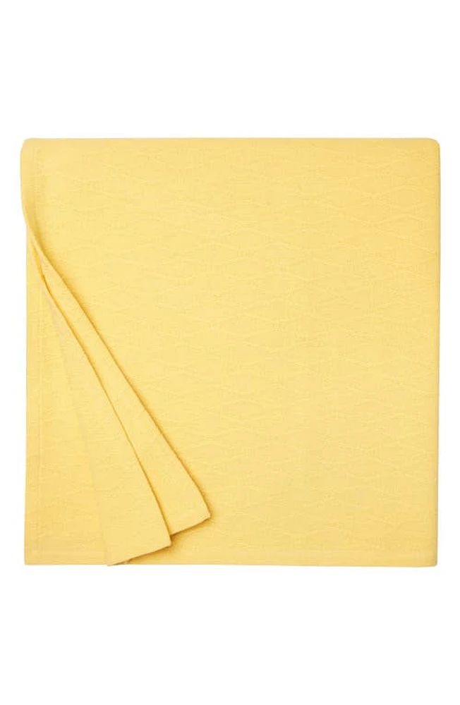 SFERRA Cetara Cotton Blanket in Banana at Nordstrom