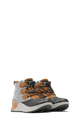 SOREL Kids' Out 'N About Classic Waterproof Boot Camel Brown Black at Nordstrom, M