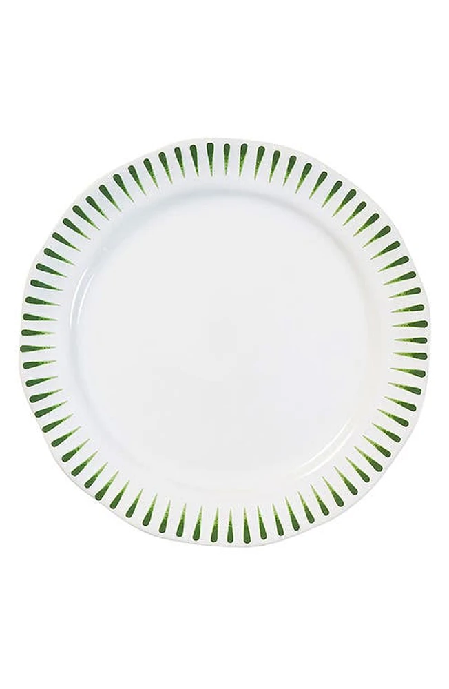 Juliska Sitio Stripe Salad Plate in Basil at Nordstrom