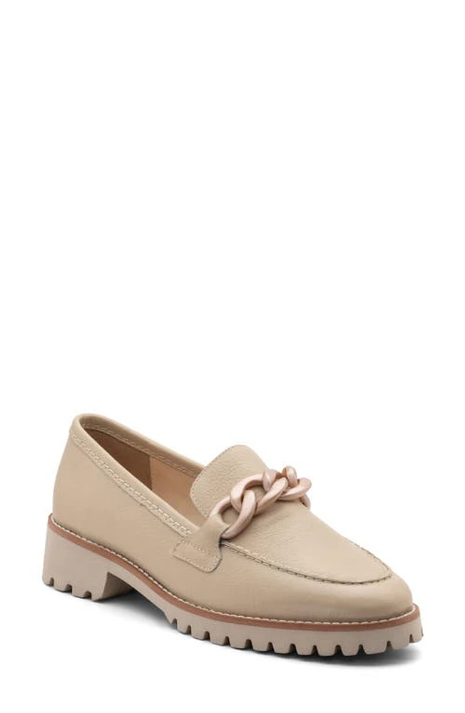 ara Kiana Lug Sole Loafer Sand Calf at Nordstrom,