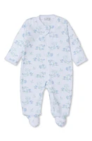 Kissy Pima Cotton Footie Foxes at Nordstrom,