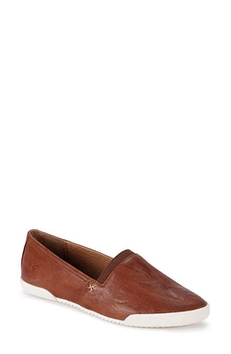 Frye Melanie Slip-On Flat Cognac - Oyster at Nordstrom,