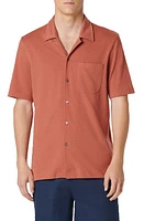 Bugatchi Knit Camp Shirt at Nordstrom,