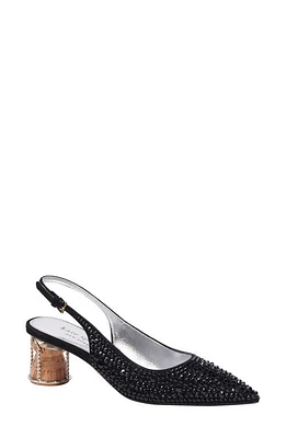 Kate Spade New York soiree crystal slingback pump Black at Nordstrom,