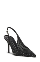 Stuart Weitzman Emilia Mesh 85 Slingback Pump at