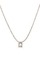 Ettika Adjustable Cubic Zirconia Pendant Necklace in Gold at Nordstrom