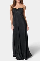 bebe Plissé Strapless Dress at Nordstrom,