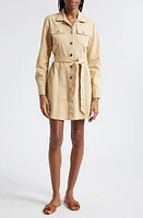 ATM Anthony Thomas Melillo Long Sleeve Stretch Cotton Twill Shirtdress at Nordstrom,