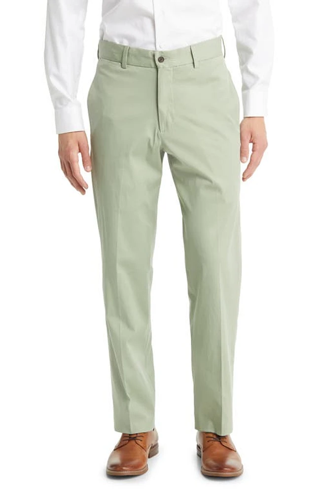 Berle Charleston Khakis Pleated Chino Pants Sage at Nordstrom,