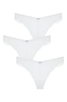 JOURNELLE Allegra Jolie 3-Pack Thong at Nordstrom,