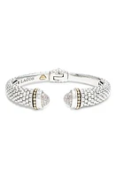 LAGOS Caviar Diamond Cuff in Silver at Nordstrom