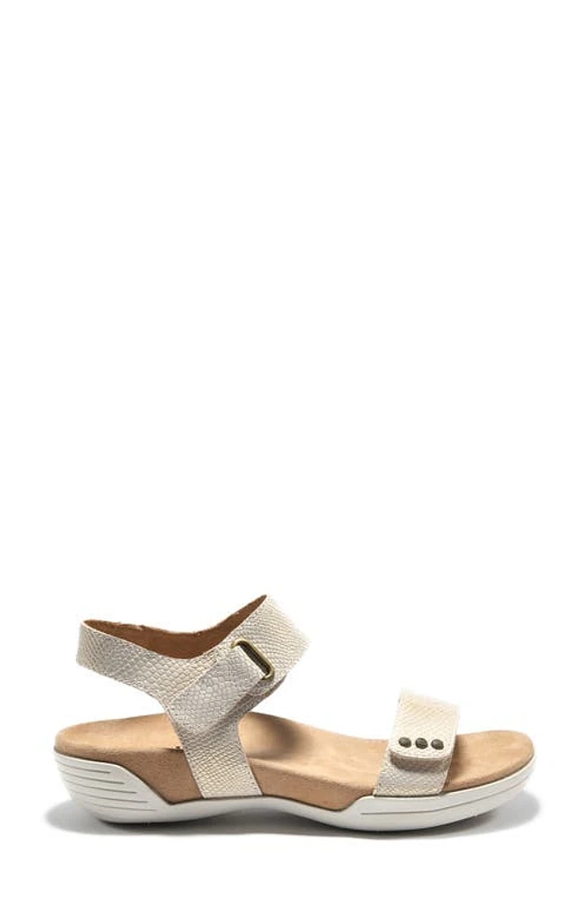 Hälsa Footwear Dominica Sandal Gold Leather at Nordstrom,