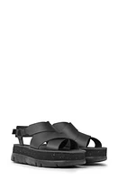 Camper Oruga Up Sandal Black at Nordstrom,