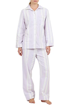 Papinelle Stripe Cotton Pajamas Iris at Nordstrom,