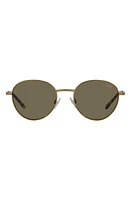 Polo Ralph Lauren 51mm Round Sunglasses in Brown at Nordstrom