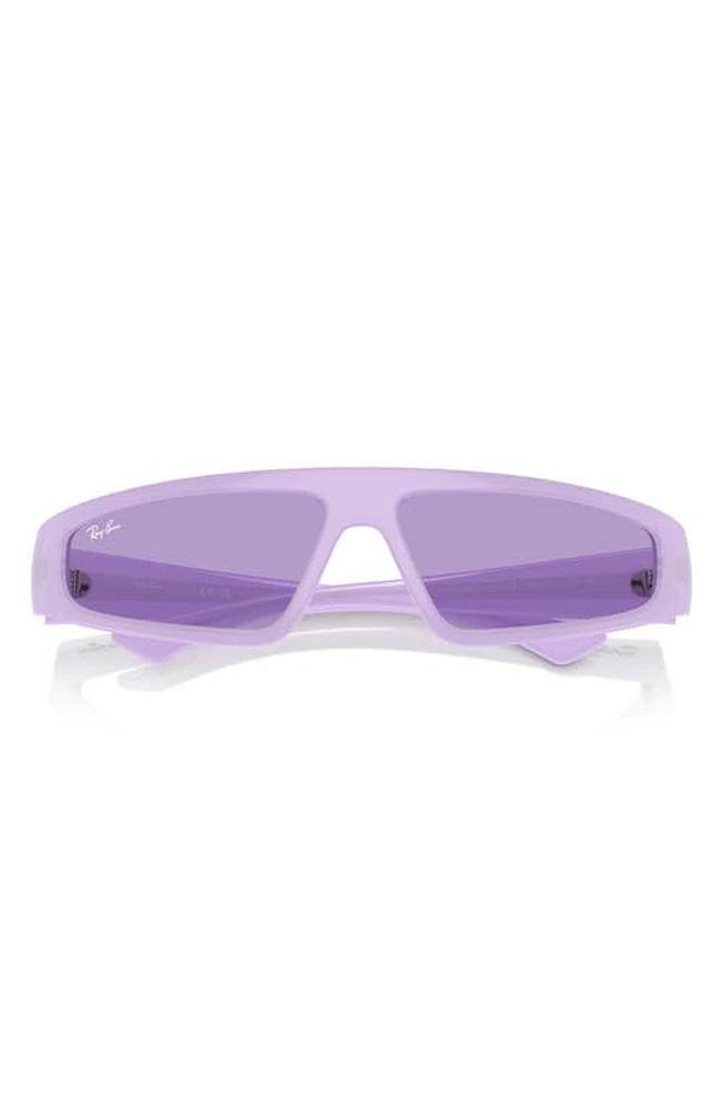 Ray-Ban Izaz 59mm Wraparound Sunglasses in Violet at Nordstrom