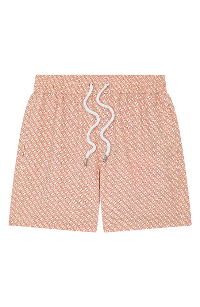 Frescobol Carioca Angra Swim Trunks And White Sand at Nordstrom,