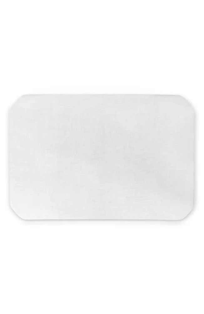 UPPAbaby Remi Playard Organic Cotton Mattress Cover in White at Nordstrom