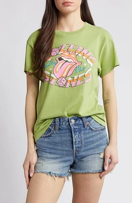 Daydreamer Rolling Stones Tumbling Dice Cotton Graphic T-Shirt Matcha at Nordstrom,