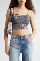 DIESEL Halsy Camisole in Black/Denim at Nordstrom, Size Medium