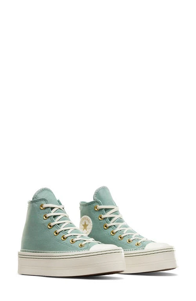 Converse Chuck Taylor All Star Modern High Top Sneaker Herby/Egret/Egret at Nordstrom,