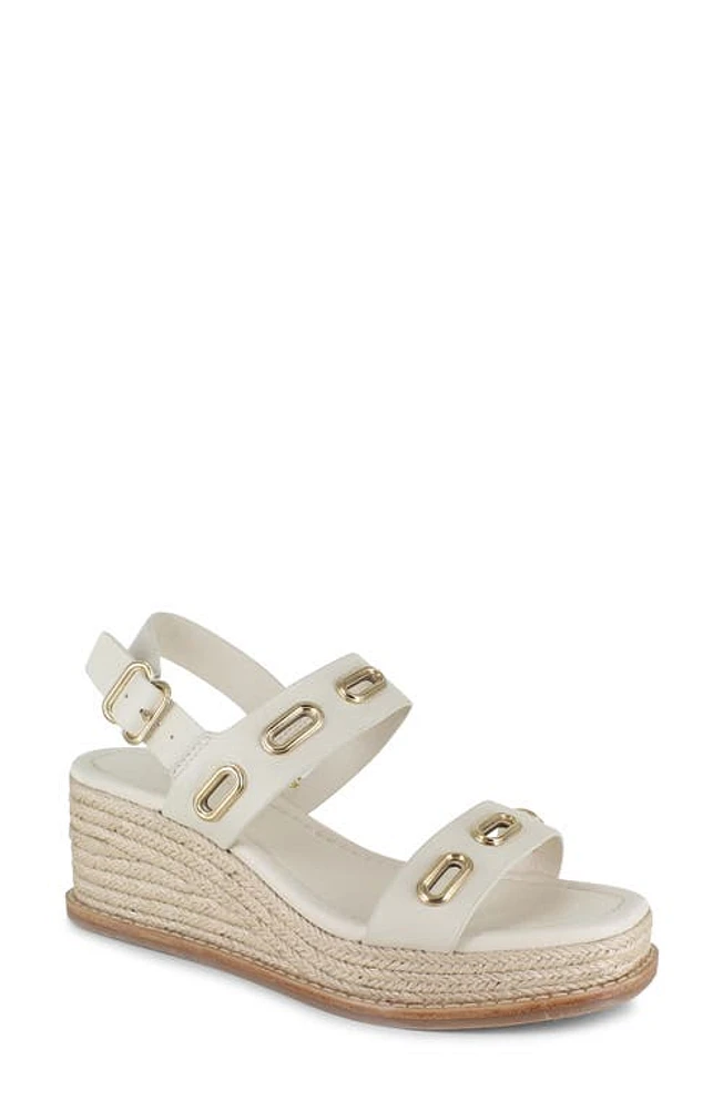 Splendid Dani Slingback Espadrille Platform Wedge Sandal Linen at Nordstrom,