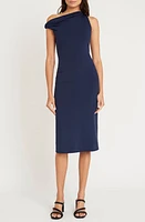 Luxely Indigo Sheath Cocktail Dress Evening Blue at Nordstrom,