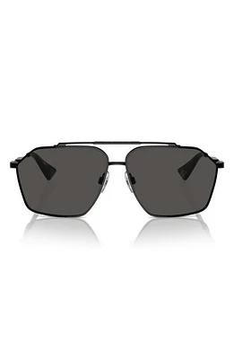 Dolce & Gabbana 61mm Pilot Sunglasses in Black at Nordstrom