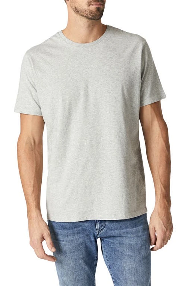 Mavi Jeans Cotton T-Shirt Light Grey Melange at Nordstrom,