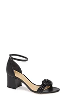 Alexandre Birman Vicky Block Heel Sandal Black Leather at Nordstrom,