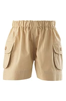 Rachel Riley Cotton Cargo Shorts Camel at Nordstrom, M