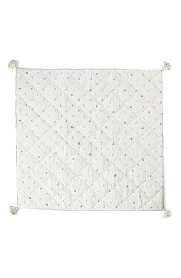 Pehr Quilted Nursery Blanket in Bunny/Pastel Blue at Nordstrom