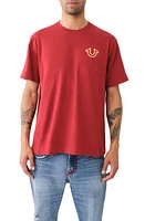 True Religion Brand Jeans Relaxed Fit Puff Paint Logo Graphic T-Shirt at Nordstrom,