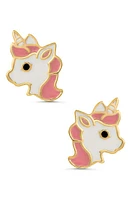 Lily Nily Unicorn Stud Earrings in Gold at Nordstrom