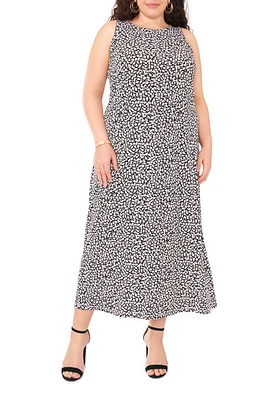 Vince Camuto Keyhole Maxi Dress Rich Black at Nordstrom,