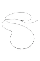 Monica Vinader Rolo Chain Necklace in Silver at Nordstrom