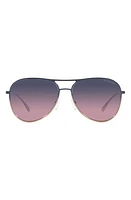 Michael Kors Kona 59mm Gradient Pilot Sunglasses in Rose Gold at Nordstrom