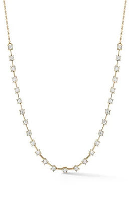 Dana Rebecca Designs Ava Bea Interval Diamond Tennis Necklace Yellow Gold at Nordstrom,