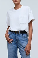 Madewell Garment-Dyed Oversize Cotton Pocket T-Shirt at Nordstrom,