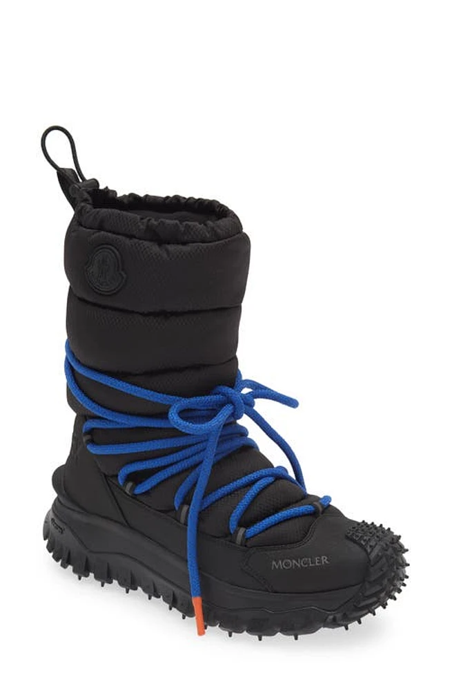 Moncler Trailgrip Gore-Tex Waterproof Après Snow Boot in Black at Nordstrom, Size 8Us