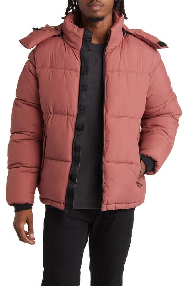 The Very Warm Gender Inclusive Hooded Puffer Coat Auburne at Nordstrom,