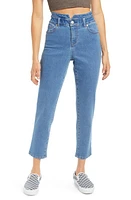 1822 Denim Re:Denim High Elastic Waist Relaxed Fit Ankle Straight Leg Jeans Terra at Nordstrom,