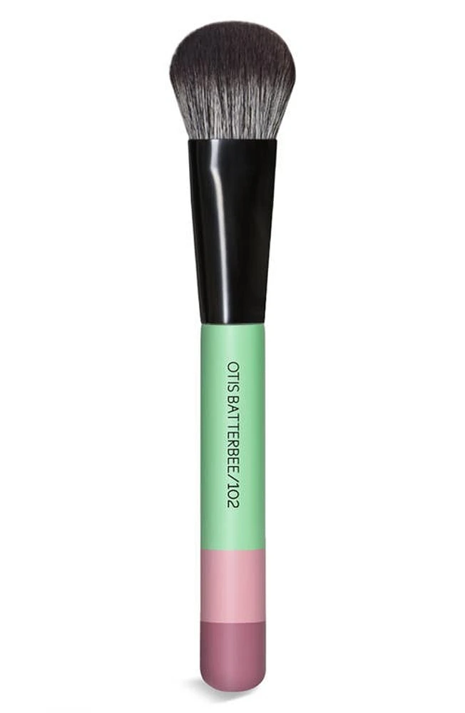 Otis Batterbee 102 Blusher Brush in Verde at Nordstrom