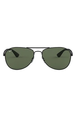 Ray-Ban Unisex 58mm Aviator Sunglasses in Matte Black at Nordstrom