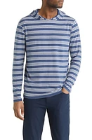 Fair Harbor The Seabreeze Stripe Performance Hoodie Nautical at Nordstrom,