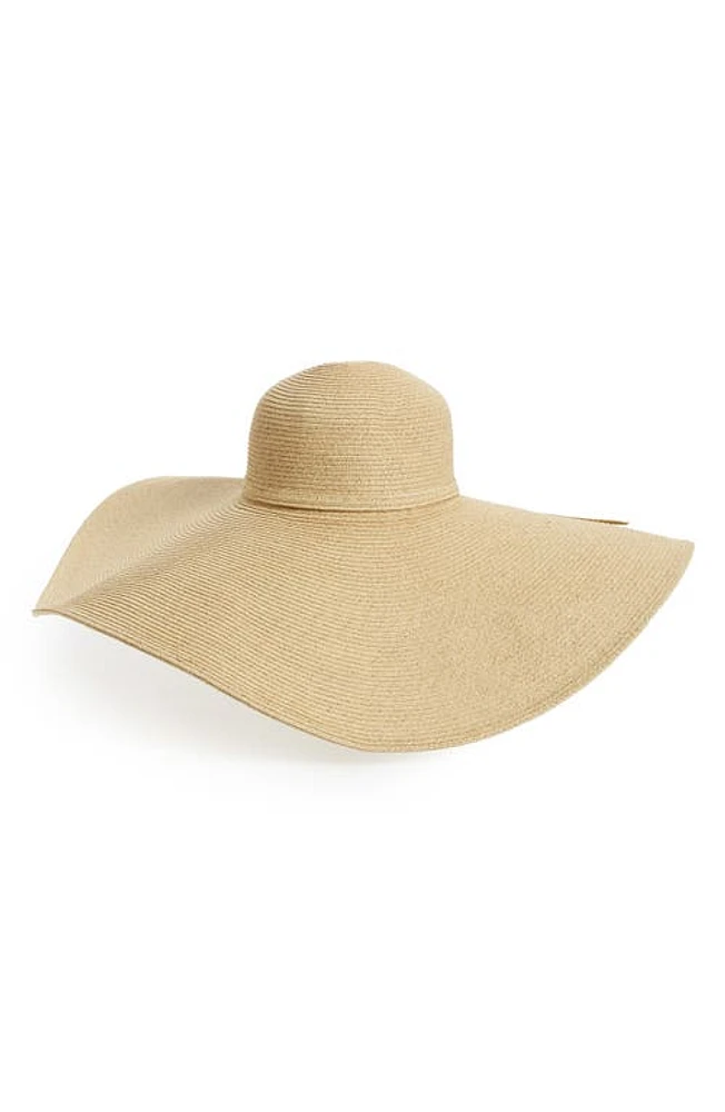 San Diego Hat Ultrabraid XL Brim Straw Sun Hat in Toast at Nordstrom