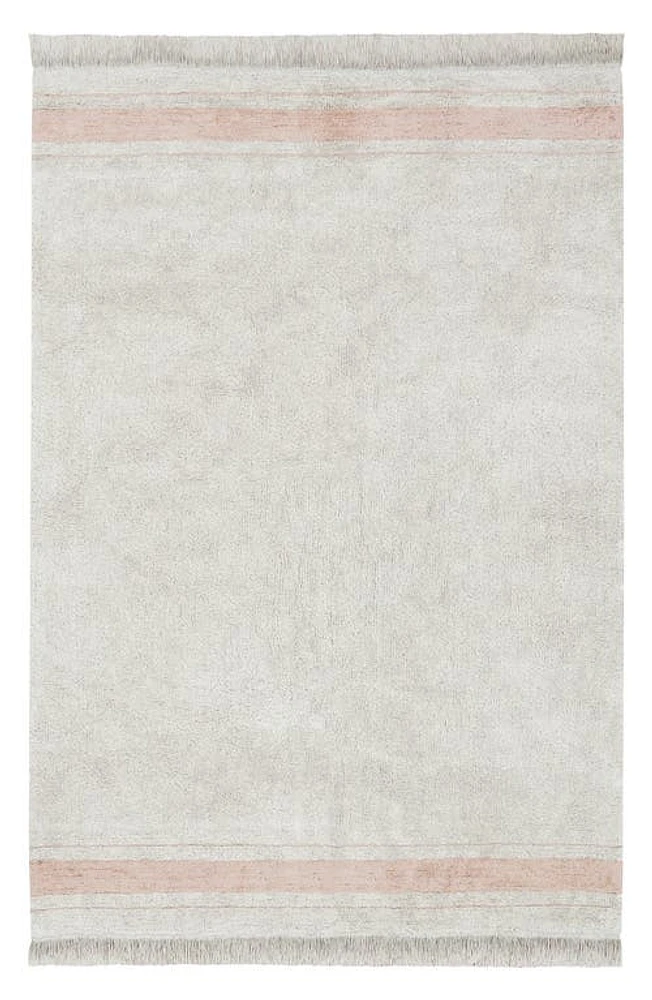 Lorena Canals Gastro Washable Cotton Blend Rug in Rose at Nordstrom