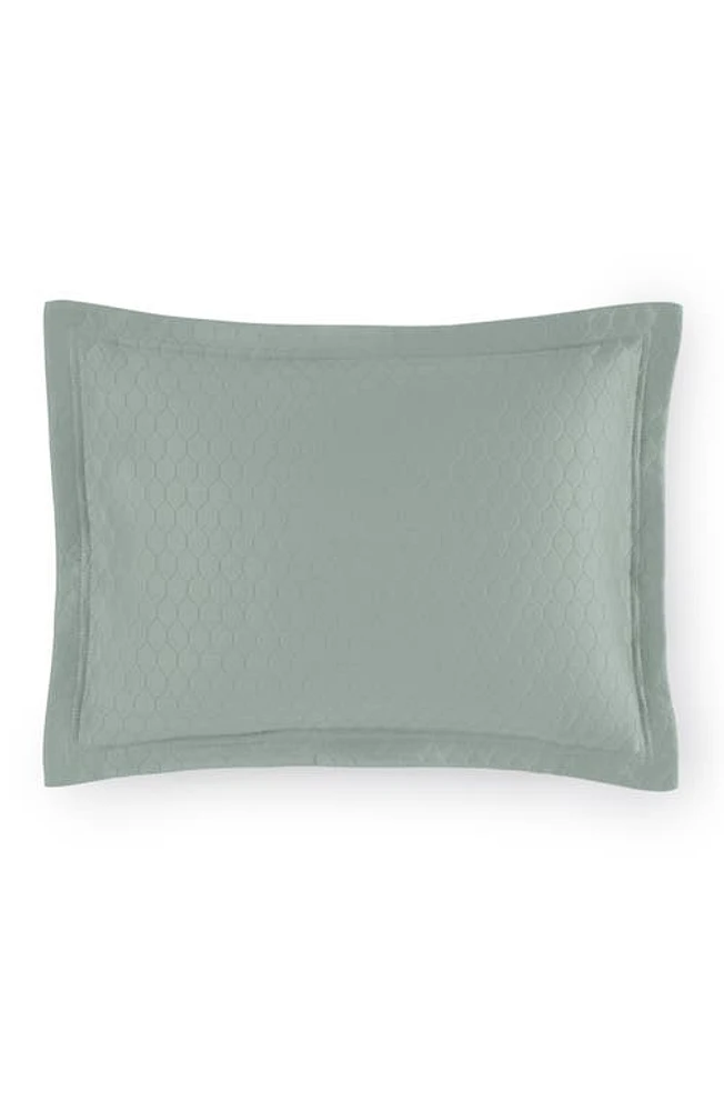 SFERRA Favo Boudoir Sham in Seagreen at Nordstrom