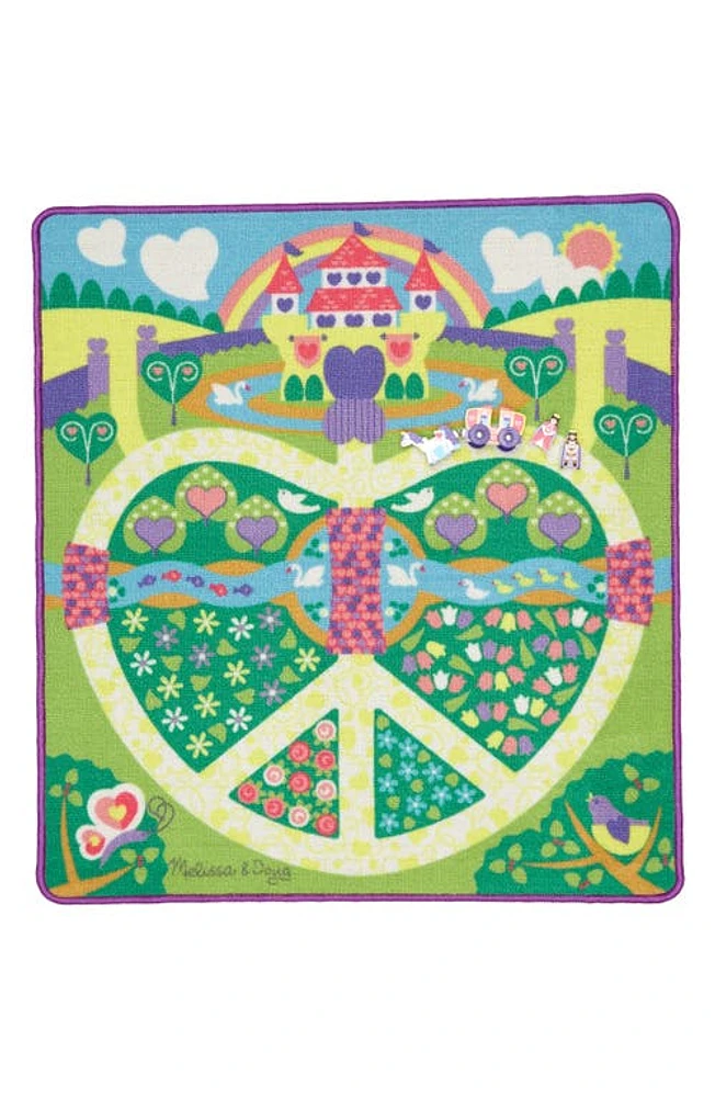 Melissa & Doug Magical Kingdom Rug in Multi at Nordstrom