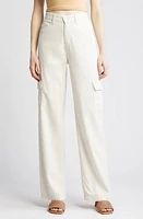 AG Gatina High Waist Wide Leg Jeans Opal Stone at Nordstrom,